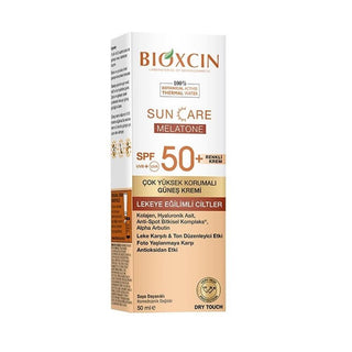 bioxcin-sun-care-melatone-color-sunscreen-spf50, bioxcin-sun-care-sunscreen-50ml Bioxcin Color Sunscreen SPF50+ - Melatone | 50ml Bioxcin Color Sunscreen SPF50 - Melatone | 50ml bioxcin, sunscreen, spf50, color-sunscreen, melatone, sensitive-skin, sun-protection, blemish-prone-skin, adult-skincare, ai-generated