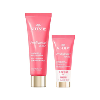 Nuxe Prodigieuse Boost: Glow Boosting Cream & Night Recovery Oil Set - Enhance Skin Radiance, Anti-Aging Skincare - Nuxe Skincare Set Nuxe Prodigieuse Boost: Glow Cream & Night Oil - Skin Radiance Nuxe skincare, glow boosting cream, night recovery oil, skin radiance, anti-aging skincare, facial moisturizer, night serum, skincare set, skin glow, radiance, facial oil, night repair, skin nourishment, hydrates skin, moisturizing, beauty, skincare, anti-aging, fine lines, wrinkles, revitalizing, women's skincare
