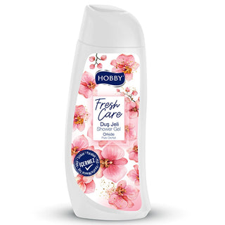 Hobby Fresh Care Orkide Shower Gel 16.91 fl oz - Luxurious, pH Balanced, Paraben-Free & Eco-Friendly Hobby Fresh Care Orkide Shower Gel - Luxurious & Eco-Friendly Orkide shower gel, Luxurious shower experience, Paraben-free shower gel, Eco-friendly personal care, pH balanced shower gel, Shower Gel, Luxury Shower Products, Eco-Friendly Shower Gel, Gentle Shower Gel, Fragrant Shower Gel, Orkide Fragrance, Creamy Shower Gel