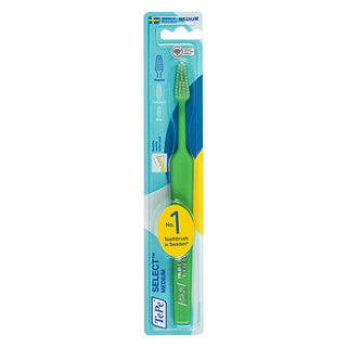 Tepe Select Medium Manual Toothbrush - Conical Bristle for Effective Interdental Cleaning, Ergonomic Handle Tepe Select Medium Toothbrush - Effective Cleaning Manual Toothbrush, Tepe Select Medium, Conical Bristle Toothbrush, Ergonomic Toothbrush Handle, Interdental Cleaning Toothbrush, Oral Hygiene, Dental Care, Sensitive Teeth, Gum Care, Travel Toothbrush, Everyday Toothbrush, Braces Friendly