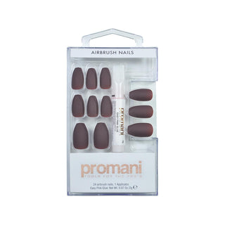 Promani Matte Dark Burgundy False Nails Kit: Easy Application, Professional Salon Look at Home Promani Matte Burgundy False Nails: Salon Look at Home! matte false nails, dark burgundy fake nails, press on nails kit, artificial nail set, promani takma tirnak, matte finish nails, burgundy nail extensions, easy apply fake nails, false nails, fake nails kit, artificial nails, nail art, beauty, salon manicure, manicure, dark burgundy, matte finish, easy application, professional look, trendy nails, elegant nails