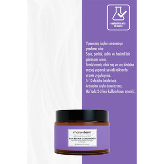 Maruderm Hair Repair Conditioner: Argan & Coconut Oil Treatment for Damaged Hair, Volumizing & Shine Maruderm Hair Repair Conditioner: Argan & Coconut Oil hair repair conditioner, damaged hair treatment, argan oil conditioner, coconut oil hair conditioner, volumizing hair conditioner, hair shine treatment, split end repair, hair strengthening conditioner, hair conditioner, hair treatment, argan oil, coconut oil, volumizing, hair shine, split end, hair strengthening, dry hair, damaged hair, natural oils, hai