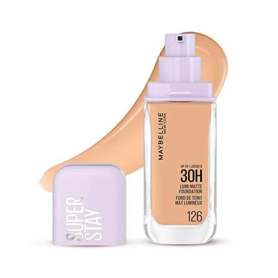 Maybelline Super Stay Lumi Matte Foundation - Long-Lasting, Lightweight Matte Finish for Various Skin Tones