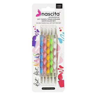 Nascita Nail Art Pencil Set - Tırnak Şekillendirme Kalemi - Versatile Nail Decoration Tool Nascita Nail Art Pencil - Tırnak Şekillendirme Kalemi Nail art pencil, Nail decoration tool, Tırnak Şekillendirme Kalemi, Nail design accessories, Beauty nail tools, Nail art supplies, Cosmetic pencils, Nail customization tools, Nail art for beginners, Beauty gifts