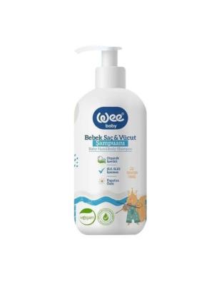 wee baby hair and body shampoo bottle, gentle baby shampoo for sensitive skin, natural ingredients baby shampoo Wee Baby Hair and Body Shampoo - Gentle Formula | 16.9 Fl Oz Wee Baby Hair and Body Shampoo - Gentle Formula 16.9 Fl Oz wee-baby, baby-shampoo, hair-and-body-wash, gentle-formula, hypoallergenic, moisturizing, phthalate-free, organic-ingredients, baby-care, ai-generated