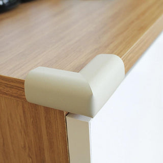 miny baby jumbo corner guard cream, protective rubber corner guard for kids, pack of 4 corner guards in cream color Miny Baby Jumbo Corner Guard - Soft Rubber Protection for Children | 4 Pack - Cream Miny Baby Jumbo Corner Guard - Safety for Kids corner-guard, safety-products, child-safety, baby-proofing, miny-baby, home-safety, soft-rubber-guard, jumbo-corner-guard, parents, ai-generated