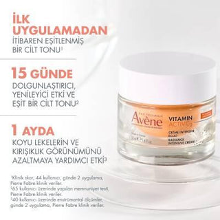 Avene Vitamin C Face Cream - Anti-aging Moisturizing Cream for Sensitive Skin, 1.69 fl oz Avene Vitamin C Face Cream - Anti-aging & Moisturizing Vitamin C Face Cream, Anti-aging skincare, Sensitive skin friendly, Moisturizing cream, Antioxidant face cream, Skincare for dry skin, Hydrating face cream, Sensitive skin care, Anti-aging moisturizer, Vitamin C skincare, Niasinamid benefits, Hyaluronik Asit skincare