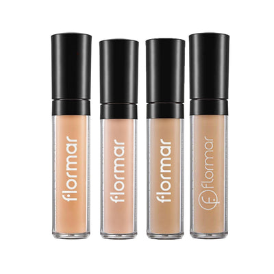 Flormar Perfect Coverage Liquid Concealer 5ml - High Coverage Cosmetic Concealer for Flawless Skin