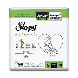 Sleepy Bebek Diapers - Eco-Friendly, Natural Bamboo Diapers for Babies - Size 5 Junior, Jumbo Pack of 20 Sleepy Bebek Eco-Friendly Diapers | Natural Bamboo Diapers baby diapers, eco-friendly diapers, natural diapers, bamboo diapers, size 5 diapers, jumbo pack diapers, Sleepy Bebek, eco-friendly baby products, natural baby care, sustainable diapers, hypoallergenic diapers