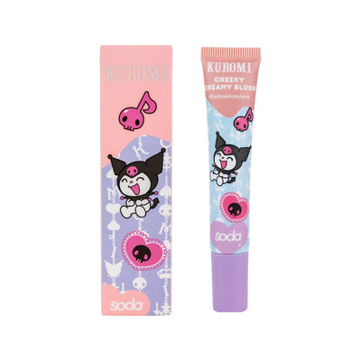 Soda Hello Kitty Cheeky Krem Allõk 001 - Compact Cream Blush for Cheeks, 0.34 fl oz