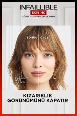 Loreal Paris Skin Ink: Full Coverage Liquid Foundation - Achieve Natural, Flawless Skin with Hyaluronic Acid & Niacinamide, Long Lasting Formula Loreal Paris Skin Ink Foundation: Full Coverage, Natural Finish liquid foundation, full coverage foundation, long lasting foundation, natural finish foundation, niacinamide foundation, hyaluronic acid foundation, skin ink foundation, Loreal Paris foundation, foundation for uneven skin tone, foundation for imperfections, foundation, makeup, cosmetics, beauty, skin c