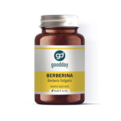 Goodday Berberina Berberine Supplement - Blood Sugar Support, Antioxidant Supplement, 60 Capsules - Natural Health Produ