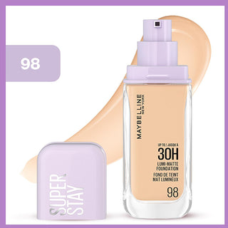 Maybelline Super Stay Lumi Matte Foundation: 30H Lightweight Satin Matte Coverage for Oily Skin, Natural Finish Maybelline Lumi Matte: 30H Lightweight Foundation for Oily Skin Maybelline foundation, Lumi Matte foundation, Long lasting foundation, Lightweight foundation, Satin matte foundation, Foundation for oily skin, Natural finish foundation, 30 hour foundation, Maybelline, Lumi Matte, foundation, long-lasting, lightweight, satin matte, oily skin, natural finish, 30-hour, makeup, face makeup, cosmetic, b