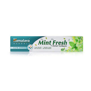 Himalaya Herbal Toothpaste Mint Fresh 75ml - Natural Oral Care with Miswak, Clove & Fennel Himalaya Herbal Toothpaste - Natural Oral Care Herbal toothpaste, Natural oral care products, Mint flavor toothpaste, Miswak toothpaste, Toothpaste for fresh breath, Chemical-free toothpaste, Oral hygiene products, Natural ingredients, Gum health, Long-lasting freshness