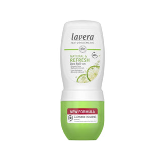 Lavera Natural & Refresh Roll-On Deodorant - 50 ml - Natural Ingredients, Organic Personal Care Lavera Natural Deodorant - Refresh Variant Natural Deodorant, Roll-On Deodorant, Lavera Deodorant, Organic Deodorant, Natural Personal Care, Chemical-Free Deodorant, Eco-Friendly Deodorant, Sensitive Skin Deodorant, Refreshing Deodorant, Personal Hygiene, Natural Ingredients, Health-Conscious, Environmentally Friendly
