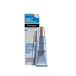 Neutrogena Neutrogena Retinol Boost Anti-Aging Serum 30 ml - Enhance Skin Renewal & Reduce Fine Lines Neutrogena Retinol Boost Serum - Anti-Aging Skincare Neutrogena Retinol Boost, Anti-Aging Serum, Retinol skincare, Dermatologically tested serum, 30 ml serum, Skincare for aging skin, Fine line reduction, Wrinkle reduction, Skin renewal, Neutrogena skincare, Anti-aging skincare products