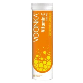 Voonka Vitamin C Effervescent Tablets - Support Overall Health Voonka Vitamin C Effervescent Tablets - Support Overall Health Vitamin C supplement, Effervescent tablets, Dietary supplement, Immune system support, Glutathione and Zinc supplement, Health and wellness, Adult nutrition, Immune function, Antioxidant supplement, Daily vitamin routine