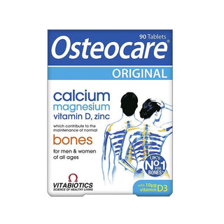 Vitabiotics Osteocare Dietary Supplement for Bone Health - 90 Tablets Vitabiotics Osteocare - Bone Health Supplement dietary supplement, bone health, calcium supplement, magnesium supplement, vitamin D supplement, osteocare, Vitabiotics Osteocare, bone density support, osteoporosis prevention, nutritional supplement, vitamin and mineral supplement, adult health, family health, dietary deficiency solution