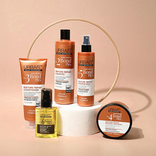 Urban Care Bond Plex No:5 Hair Repair Milk: Vegan, Paraben-Free Treatment for Damaged Hair - Strengthens, Moisturizes & Detangles Urban Care Bond Plex Hair Milk: Vegan Repair for Damaged Hair Bond Plex hair treatment, Vegan hair care, Paraben-free hair product, Hair damage repair, Hair moisturizing serum, Detangling hair milk, Heat protectant hair spray, Honey hair treatment, Urban Care Bond Plex, Hair strengthening treatment, hair care, hair repair, hair milk, hair serum, vegan, paraben-free, honey, moistu