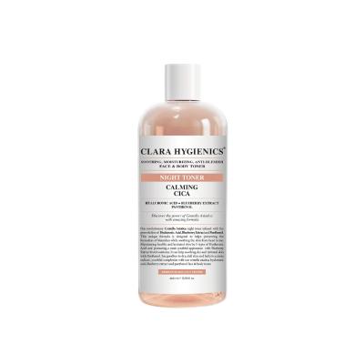 Clara Hygienics Vegan Face & Body Toner: Blemish Control, Dark Spot Correcting, Calming Cica & Hyaluronic Acid for Even 
