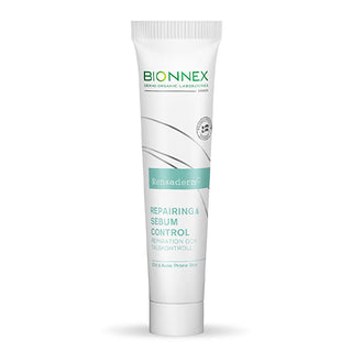 bionnex-rensaderm-cream-30ml, bionnex-sebum-balancing-cream Bionnex Rensaderm Repairing and Sebum Balancing Cream - Moisturizes and Nourishes | 30 ml Bionnex Rensaderm Repairing Cream - Balances Oil | 30 ml bionnex, rensaderm, repairing-cream, moisturizer, sebum-balancing, skincare, natural-extracts, anti-oxidant, face-cream, ai-generated