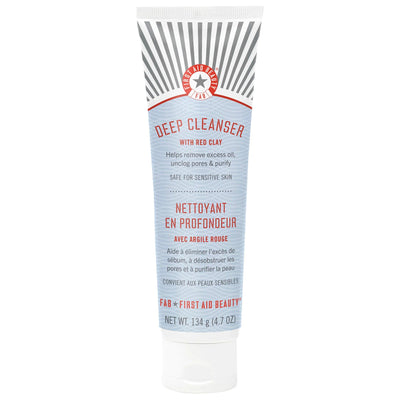 Dr. Hauschka Deep Cleanser with Red Clay - Vegan Facial Cleanser for Oily, Combination & Normal Skin