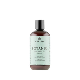 Kallos Cosmetics Botaniq Superfruits Shampoo - 300ml Natural Hair Care with Antioxidant-Rich Superfruits Kallos Cosmetics Botaniq Superfruits Shampoo - Natural Hair Care Kallos Cosmetics, Botaniq Superfruits Shampoo, Natural hair care, Superfruit shampoo, 300 ml shampoo, Antioxidant-rich hair care, Chemical-free shampoo, Gentle hair care products, Nourishing shampoo, Kallos Botaniq series, Hair nourishment, Antioxidant protection, Natural cosmetics, Organic hair products, Hair care with superfruits