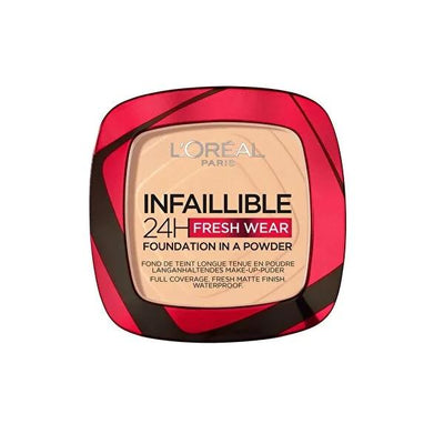 L'Oréal Paris L'OrŽal Paris Infaillible Powder Foundation - High Coverage, Matte Finish, Long-Lasting Makeup