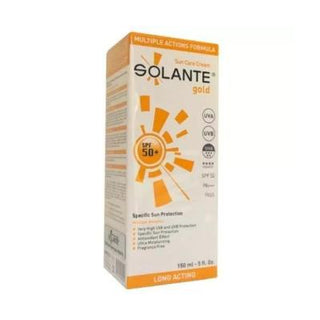 Solante Gold SPF 50+ Cream Sunscreen - Water-Resistant, Hypoallergenic & Paraben-Free Solante Gold SPF 50+ Sunscreen Cream - Water-Resistant & Hypoallergenic SPF 50+ sunscreen, sunscreen cream, water-resistant sunscreen, hypoallergenic sunscreen, paraben-free sunscreen, sun protection, skin care, moisturizing sunscreen, outdoor activities, sensitive skin, antioxidant-rich, non-comedogenic, Solante Gold