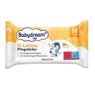 Babydream Natural Baby Wipes - Vegan, Dermatologically Tested, 80 Count Babydream Natural Baby Wipes - Gentle & Vegan baby wipes, natural baby care, vegan baby products, dermatologically tested wipes, plant-based baby wipes, gentle baby care, sensitive skin baby products, eco-friendly baby products, baby skincare, natural parenting