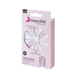 Nascita Premium Stiletto Nail Tips - Colorful 24-Piece Set for Long-Lasting Nail Extensions Nascita Premium Stiletto Nail Tips - 24 Piece Set nail tips, artificial nails, nail extensions, stiletto nails, colorful nails, premium nail products, nail beauty, nail enhancement, nail art, salon quality, long-lasting nails, easy to apply, special occasion nails, everyday wear nails