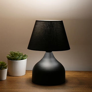 Homing Milano Metal Body Black Fabric Shade Table Lamp - Modern Home Decor Lighting with Adjustable Cord Homing Milano Table Lamp - Modern Decor with LED Lighting Table lamp, Fabric shade lamp, Metal body lamp, E27 socket lamp, LED lamp, Modern home decor lighting, Adjustable cord lamp, Home decor, Lighting solutions, Contemporary lamp, Energy efficient lighting, Bedroom lamp, Living room lamp, Home office lamp