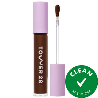 Swipe Hydrating Serum Concealer - Non-Comedogenic Makeup for Sensitive Skin, Vegan & Cruelty-Free Swipe Hydrating Serum Concealer - Vegan & Cruelty-Free hydrating concealer, non-comedogenic makeup, sensitive skin friendly, vegan cosmetics, cruelty-free beauty products, serum concealer, liquid concealer, natural finish, eco-friendly packaging, skincare-infused makeup, daily coverage, special occasion makeup, cruelty-free, vegan, gluten-free, recyclable packaging