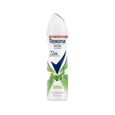 Rexona Women's Aloe Vera Deodorant Spray - Long-Lasting Freshness & Gentle Care