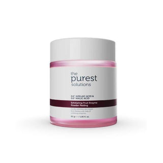 The Purest Solutions Exfoliating Fruit Enzyme Powder Peel: Gentle Azelaic & Malic Acid Exfoliant for Brighter, Radiant Skin The Purest Solutions Exfoliating Powder: Gentle Peel for Radiant Skin exfoliating powder, fruit enzyme peel, azelaic acid exfoliant, malic acid peel, gentle chemical exfoliation, skin renewal powder, brightening face peel, pore cleansing exfoliant, the purest solutions, enzyme powder peeling, facial exfoliator, skin brightening, gentle exfoliation, chemical peel, skincare, beauty, faci