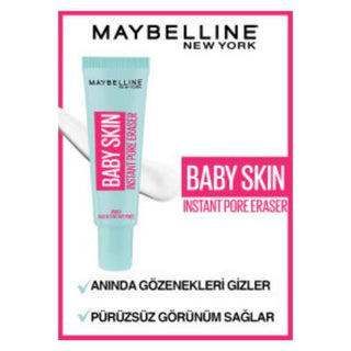 Maybelline Baby Skin Makeup Primer - Pore Minimizer for Flawless Finish, Long-Lasting Makeup, Suitable for All Skin Types Maybelline Baby Skin Primer for Flawless Makeup Makeup Primer, Pore Minimizer, Long-lasting Makeup, Suitable for All Skin Types, Maybelline Baby Skin, Flawless Finish, Beauty Essentials, Makeup Must-Haves, Skincare for Makeup, Cosmetics, Beauty Products
