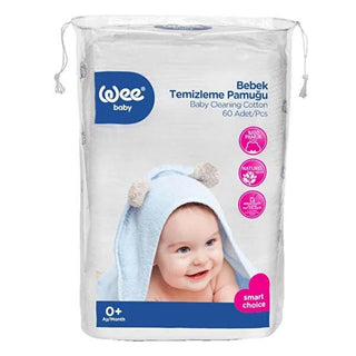 Wee Baby Baby Cotton Pads - 60 Count - Gentle, Natural, and Hypoallergenic for Sensitive Skin Wee Baby Cotton Pads - Gentle & Natural Baby Care baby cotton pads, natural baby care products, hypoallergenic baby wipes, gentle baby skin cleaning, organic cotton baby pads, baby care, sensitive skin care, natural cotton pads, hypoallergenic baby care, baby skincare, cotton pads for babies, gentle baby care products