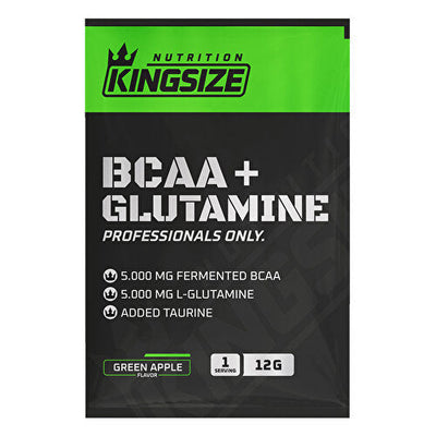 Kingsize Nutrition BCAA + Glutamine Powder 12 Gr 1 Sachet