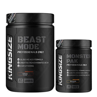 Kingsize Nutrition Beast Mode + Monster Pak Combination