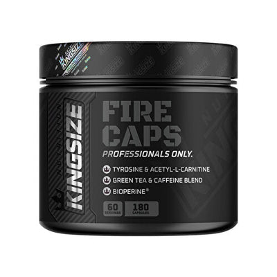 Kingsize Nutrition Fire Caps 180 Capsules