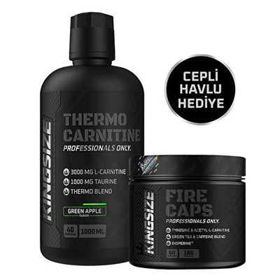 Kingsize Nutrition Thermo Carnitine + Firecaps Combination