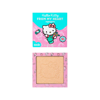 Soda Hello Kitty From My Heart Illuminating Product - Compact Brightening Effect for Fans & Collectors Hello Kitty Illuminating Product - Brightening Effect Hello Kitty, Illuminating product, Brightening product, Novelty personal care, Collectible beauty item, Compact beauty product, Portable illuminator, Travel-friendly beauty, Unique beauty gifts, Hello Kitty collector items, Beauty with a twist, Whimsical beauty products