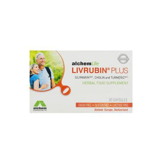 alchemlife livrubin plus herbal supplement capsules, livrubin plus packaging with herbal ingredients AlchemLife Livrubin Plus - Herbal Supplement | 30 Capsules AlchemLife Livrubin Plus - Herbal Supplement | 30 Capsules herbal-supplement, liver-health, adults, alchemlife, devedikeni, zerdecal, dietary-supplement, gluten-free, lactose-free, ai-generated