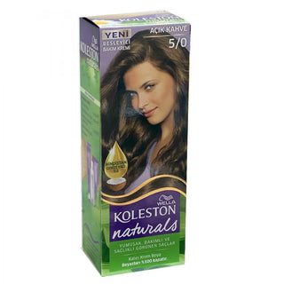 Koleston Naturals Permanent Cream Paint Light Brown 5/0