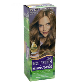Koleston Naturals Permanent Cream Paint Caramel Auburn 7/3
