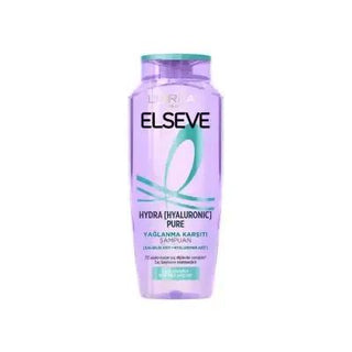 Loreal Elseve: Hydra Hyaluronic Acid Shampoo - Oil Control, Deep Cleansing & Hydration for Oily, Greasy Hair - 10.14 fl oz Loreal Elseve: Oil Control Hyaluronic Acid Shampoo oily hair shampoo, hyaluronic acid shampoo, salicylic acid shampoo, oil control shampoo, deep cleansing shampoo, hydrating shampoo for oily hair, shampoo for greasy hair, scalp balancing shampoo, shampoo, oily hair, hyaluronic acid, salicylic acid, oil control, deep cleansing, hydrating, greasy hair, scalp balancing, hair care, beauty, 
