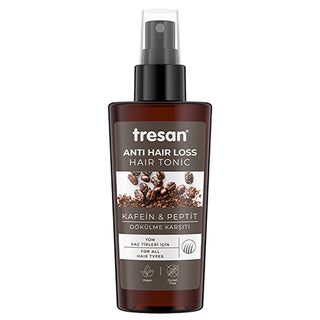Tresan Caffeine & Peptide Anti-Hair Loss Hair Tonic for Nourished, Thicker Hair - 4.23 fl oz Tresan Anti-Hair Loss Hair Tonic with Caffeine & Peptide Hair Tonic, Anti-Hair Loss, Caffeine Hair Care, Peptide Hair Treatment, Daily Hair Nourishment, Hair Loss Solution, Hair Strengthening, Hair Growth, Hair Health, Hair Care, Tresan, Hair Products, Beauty, Personal Care