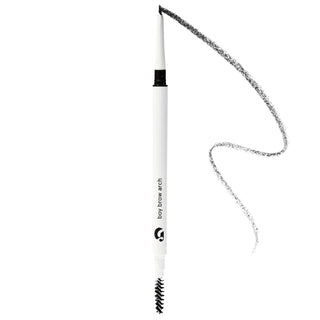 Glossier Boy Brow Arch 2-in-1 Longwear Pomade Eyebrow Pencil - Waterproof, Smudge-Resistant, Vegan & Cruelty-Free Glossier Boy Brow Arch: Long-Lasting Eyebrow Pencil longwear eyebrow pencil, pomade brow pencil, water-resistant makeup, smudge-resistant brow product, vegan eyebrow makeup, gluten-free cosmetics, cruelty-free beauty products, eyebrow makeup, brow pencil, Glossier, cosmetic, beauty product, vegan, gluten-free, cruelty-free