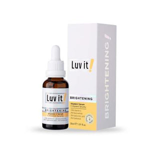 Luv it! Brightening Vitamin C Serum 30ml - Anti-Aging Skincare for Brighter Complexion Luv it! Vitamin C Serum - Brighten & Hydrate Skin Vitamin C Serum, Brightening Serum, Hyaluronic Acid, Skin Brightening, Anti-Aging Skincare, Skincare Routine, Brightening Products, Even Skin Tone, Hydrating Serum, Nourishing Serum, Radiant Skin, Healthy Glow, Dull Skin Solution, Uneven Skin Tone, Daily Skincare, Serum for Face, Glow Up, Skincare Essentials