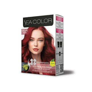Sea Color Kit - Vibrant Permanent Hair Color for Long-Lasting Results Sea Color Kit - Vibrant Hair Color hair color kit, hair dye, coloring hair, permanent hair color, vibrant hair dye, Sea Color Kit, Ateş Kızılı, long-lasting hair color, hair color products